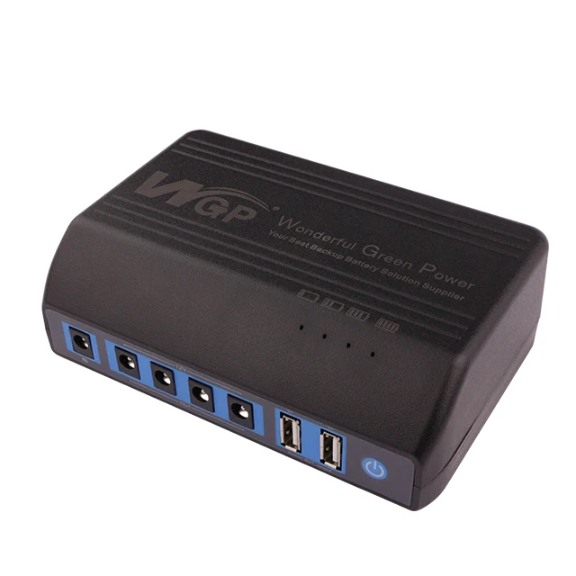 Wgp-ポータブルバッテリー充電ステーション,容量31200mah,12v,出力,LEDストリップライト用,wifiルーターモデム