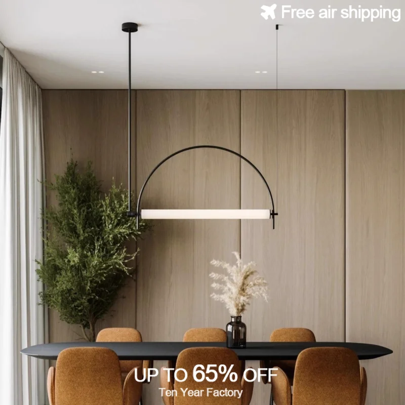 

Modern Minimalist Hanging LED Chandelier and Pendant Light for Living Room Bedroom Study Home Villa Indoor Decoration