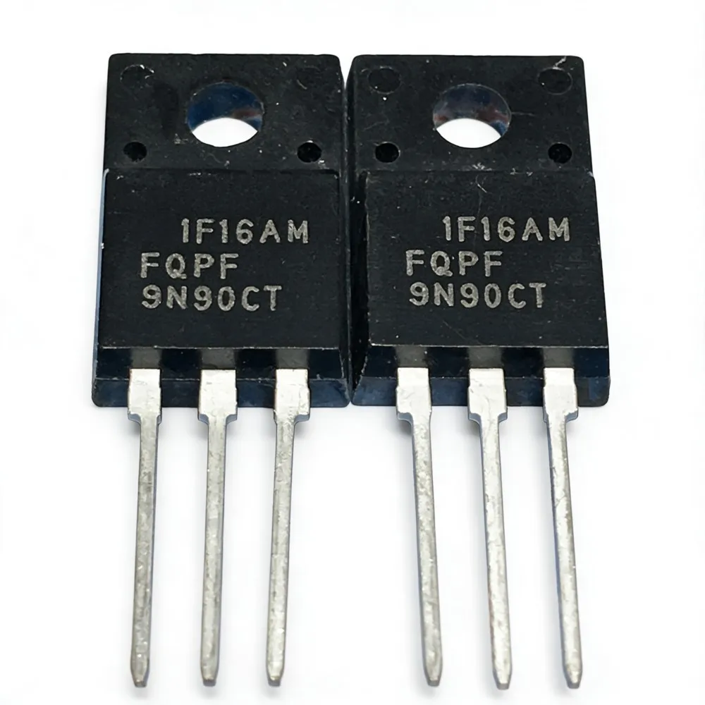 5PCS FQPF9N90CT 900V 8A D0665M6 STPS41H100CT 41A/100V SVF6N60F 600V 6A 3N10L16 IPP50N10S3L-16 100V 50A HUF75339P3 75339P 55V 75A