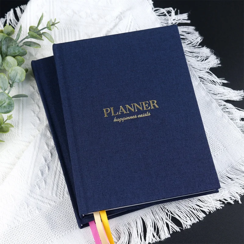 Cuaderno personalizado con lámina plegable, color personalizado, respetuoso con el medio ambiente, planificadores de libros