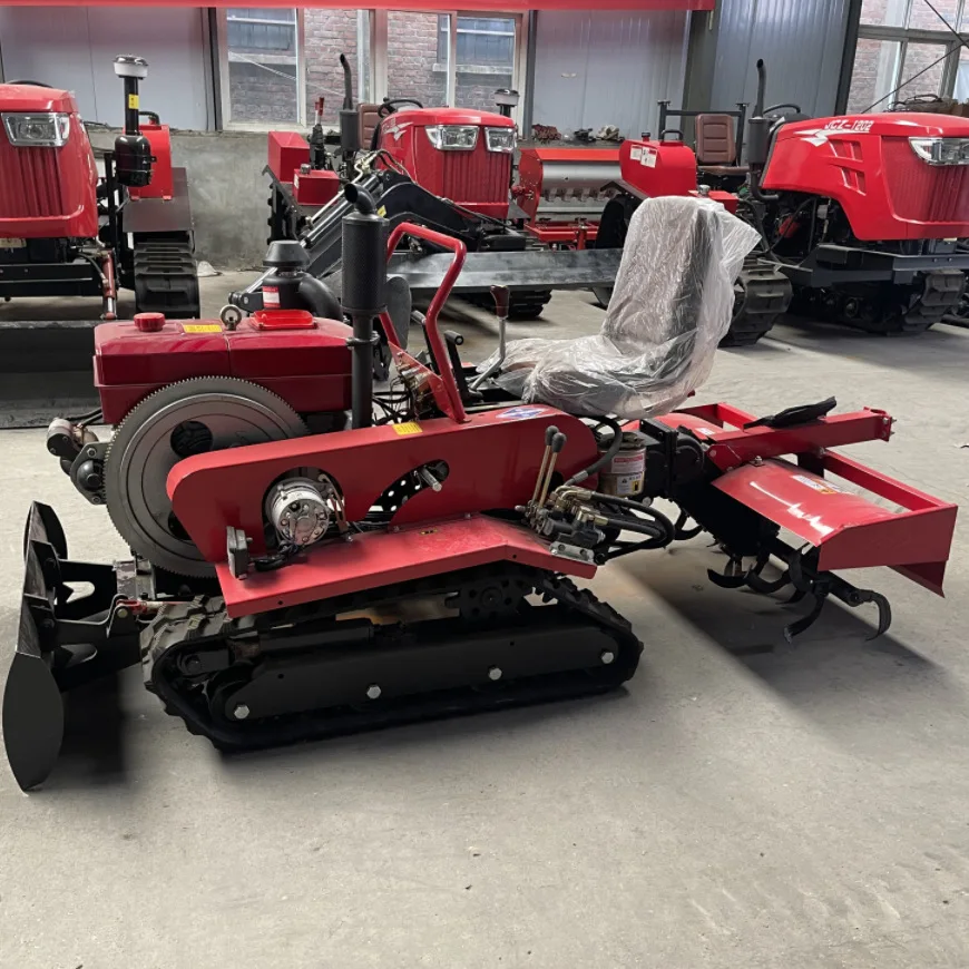 New 25HP Diesel Agricultural Crawler Tractor 2WD/4WD Mini Tractor for Farm Use Featuring Engine Pump Gearbox Motor Bearing view 4
