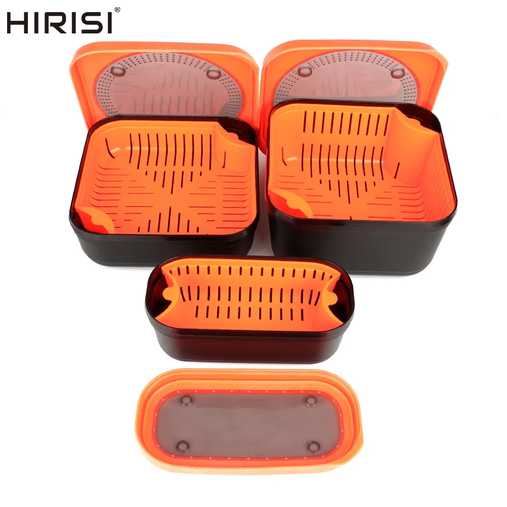 Hirisi carpe pêche appât boîte mangeoire pêche appât mallette de rangement carpe pêche Pop Up Boilies cheveux plate-forme carpe plate-forme accessoires de pêche