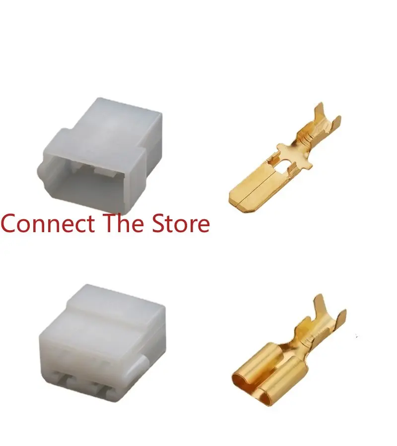 10Pcs DJ7042A-6.3-11/21 Zuurstof Sensor Harness Plug Binnenlandse 7122-2840 Auto Connector