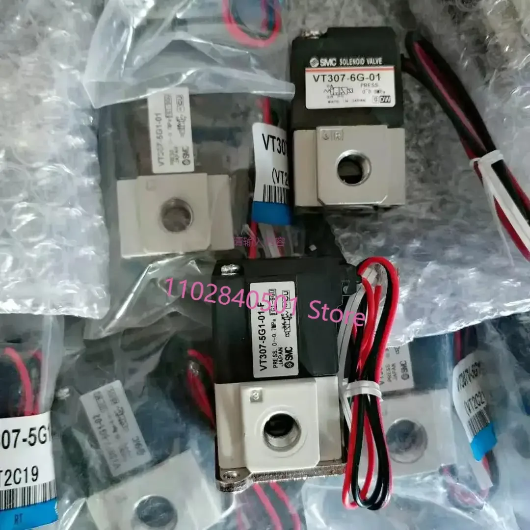 

SMC high-frequency solenoid valve VT307V-4G1/5G1-01 VT317V-5G/DZ-02 two position three-way vacuum valve