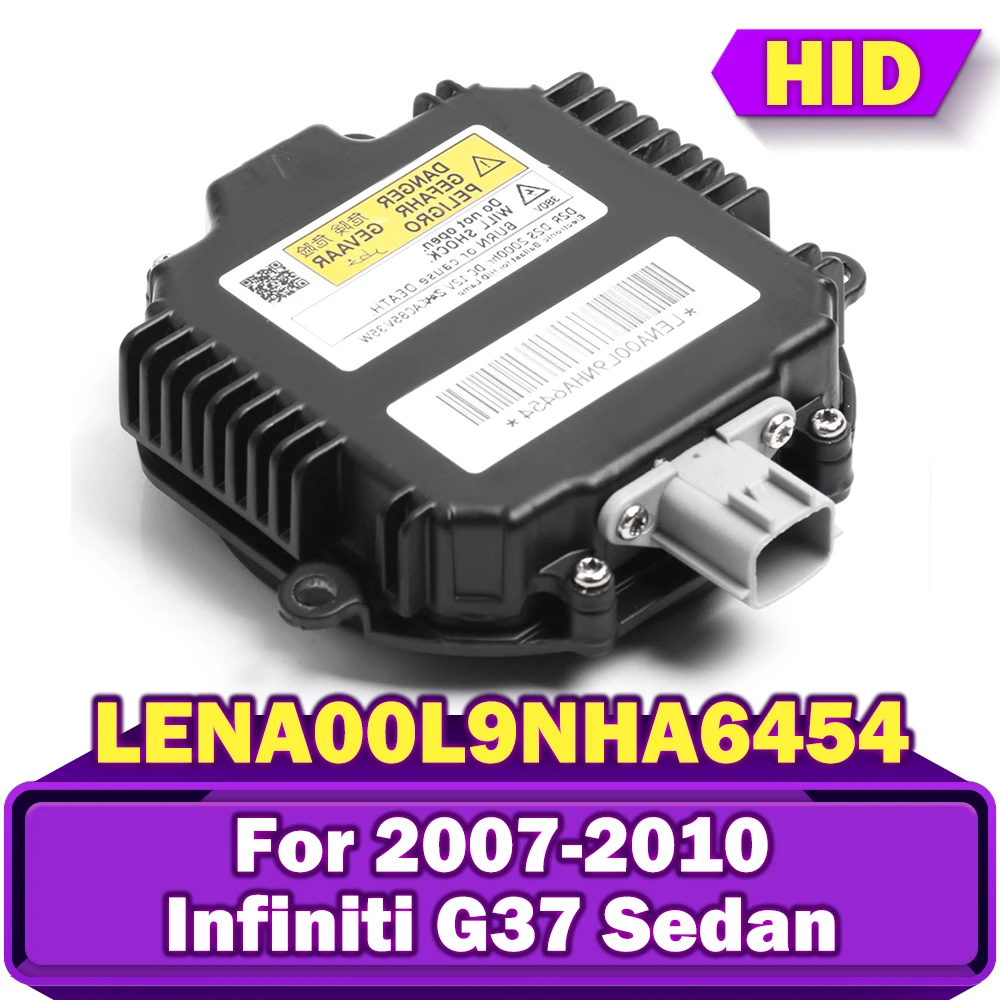 

LENA00L9NHA6454 Xenon 35W HID Ballast Block D2S D2R Igniter NZMNS111LBNA NZMNS111LANA For Infiniti G37 Sedan 2007 2008 2009 2010
