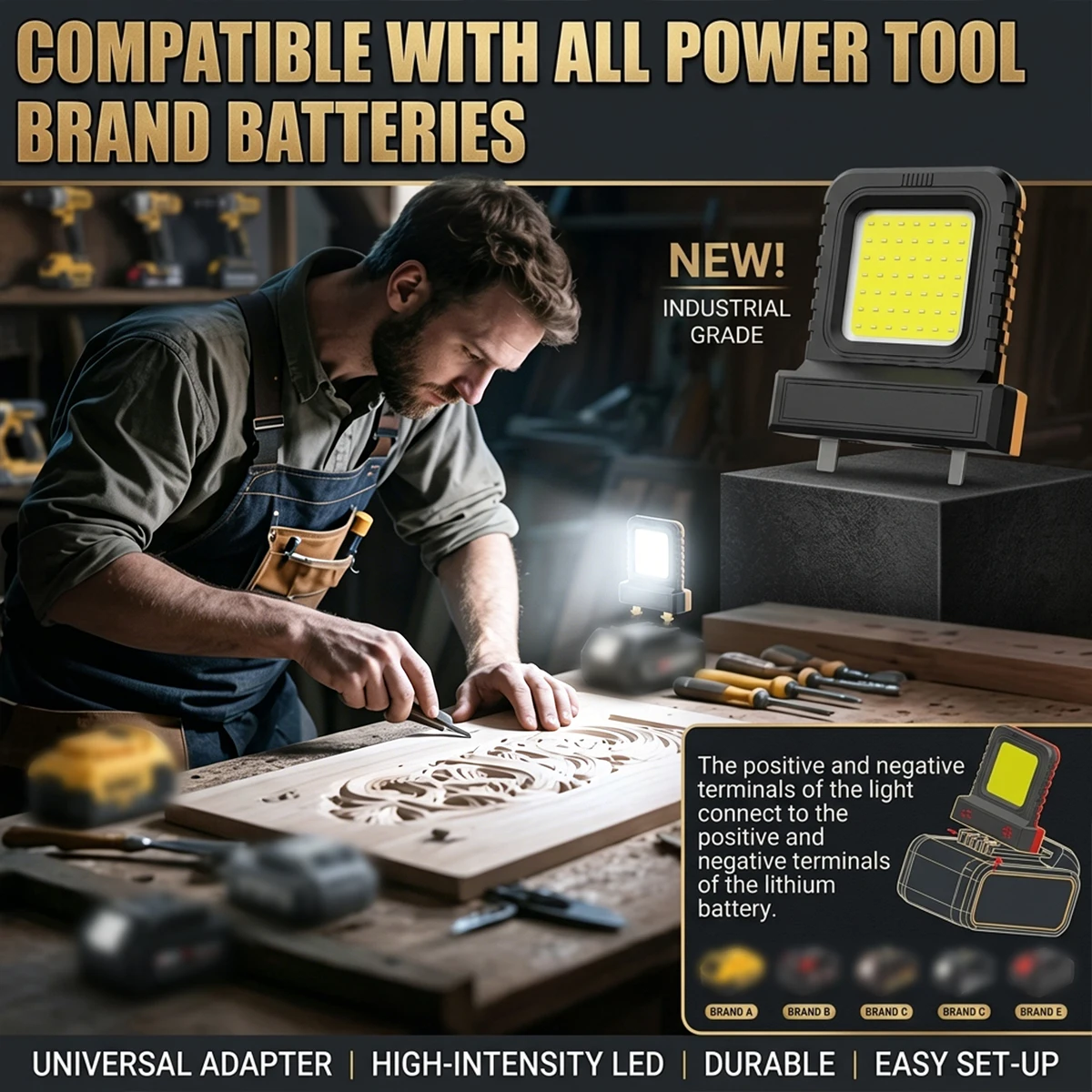 21V Electric Tool Work Light A - Workshop Electric Tools 评论和价格