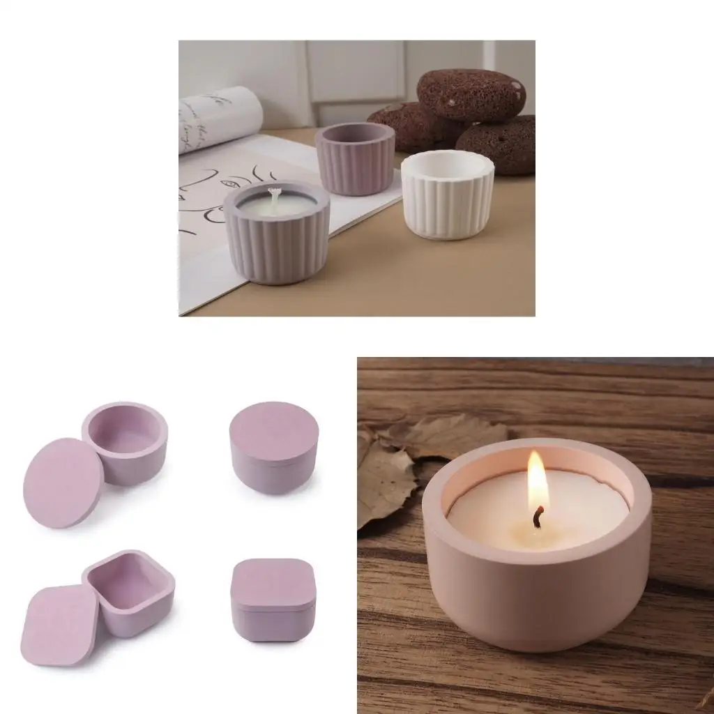 DIY Crystal Drop Cement Cup Innovative Gypsum Cup Ornament Silicone Mold