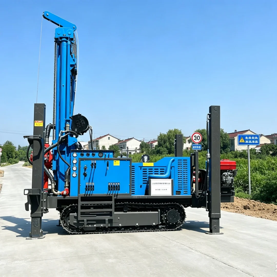 Customized Water Well Drilling Rig, Deep Water Well Machinery for Construction Sites & Field, Agricultural Water‑supply Drilling - view 3