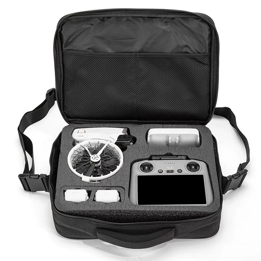 

Portable Travel Shoulder Bag for DJI Flip Drone RC 2/RC-N2 Carrying Box Case Waterproof Drop-resistant Hard Shell Handbag Bag