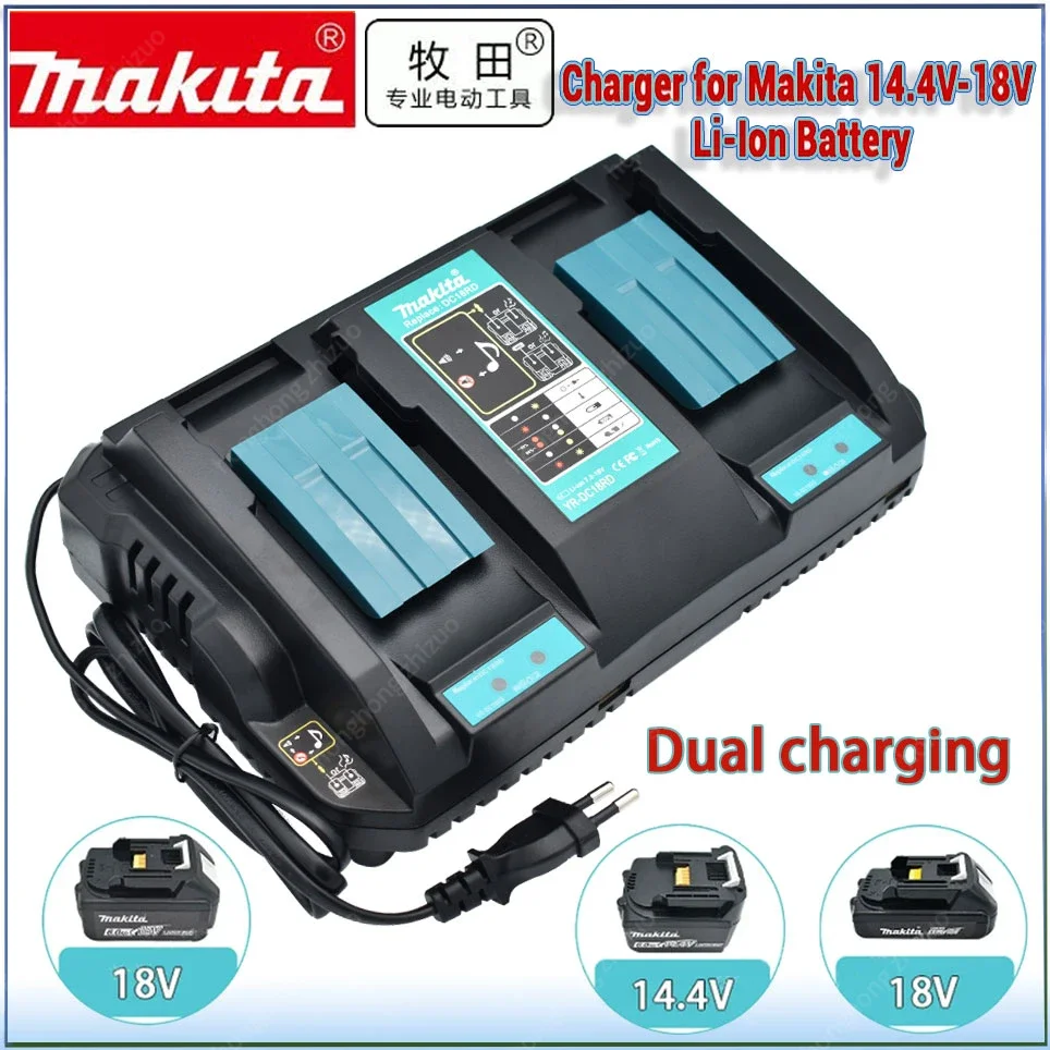 

Dual USB Port charger for Makita Battery Charger 14.4V 18V BL1860 BL1415 BL1430 BL1830 BL1840 BL1850 BL1845