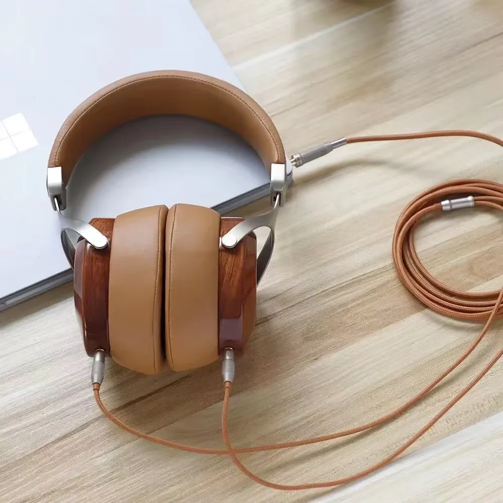 SV021 Headset made of solid wood, HIFI high-fidelity wired notebook, desktop computer, mobile phone universal earphone