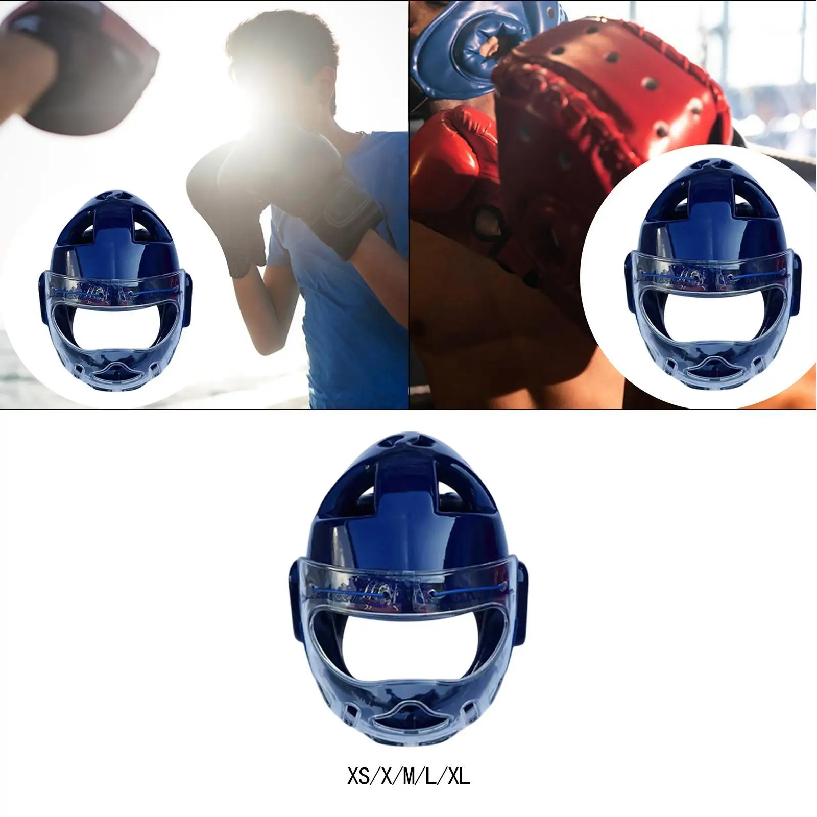 

Boxing Headgear Forehead and Ear Protection Breathable Professional Comfortable