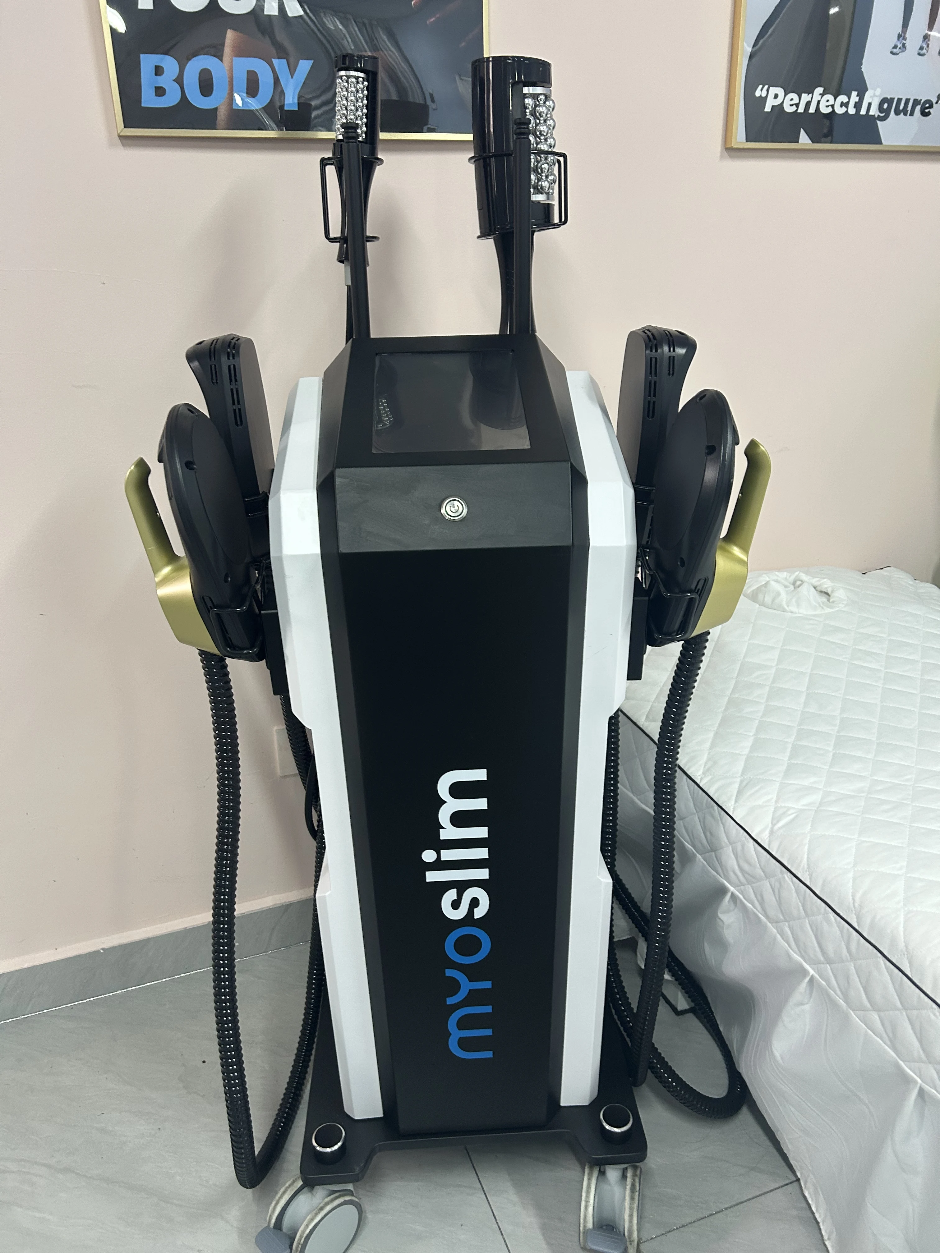 

6500W MYOSLIM Sculpting Butt Lift Machine 2 in 1 Body Sculpt Machine RF Roller Muscle Stimulator Body Shaping Massage Equipment