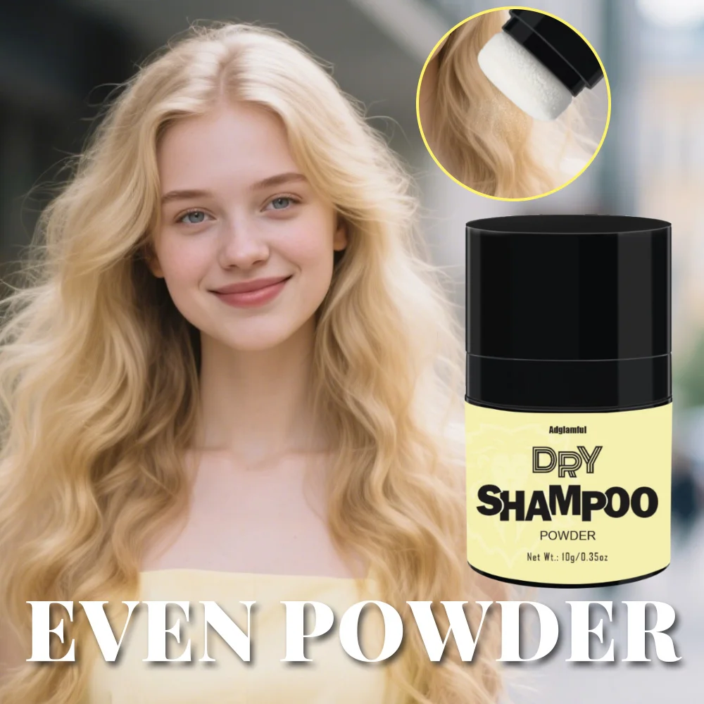 مسحوق شامبو جاف رائع للتحكم في الزيت، مكثف بدون غسل، مسحوق شامبو كسول، تصميم منتفخ، سهل الاستخدام، مسحوق ناعم ولا يطفو بسرعة جذور الشعر الدهني، يمتص الزيت، مناسب لجميع أنواع الشعر والألوان، مناسب للتاريخ، والتنقل الصغير المحمول