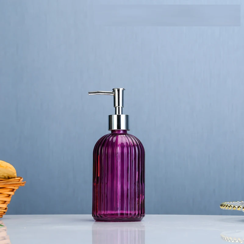 420ml Bathroom Empty Pump Bottle Liquid Hand Soap Dispenser Modern Shower Gel Press Shampoo Pump Bottle High Quality