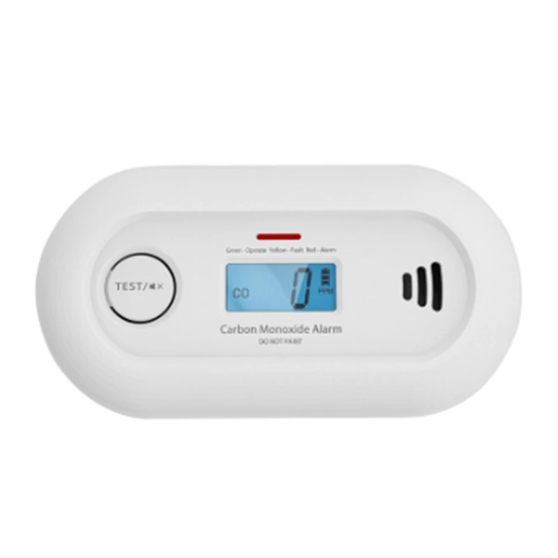 Wifi Smart Koolmonoxidemelder, Wifi CO-gasdetector met Tuya App-bediening, 10 jaar levensduur batterij, CE EN 50291, VC21W