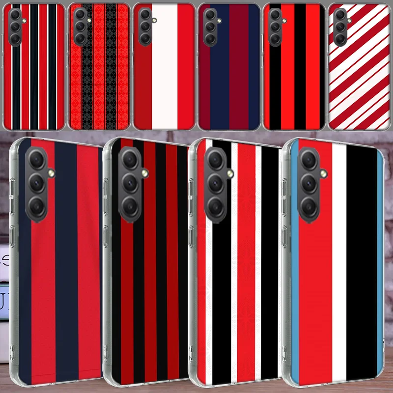 Milan Stylish Stripe Design Phone Case For Samsung A16 A26 A36 A56 A17 A03S A04S A02S A05S A50S A30 A20 A70S A40 A21 Galaxy Note
