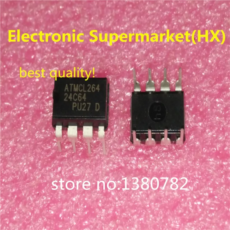 Free Shipping 50pcs-200pcs/lots AT24C64A-PU2.7 AT24C64 DIP-8 New IC In stock!