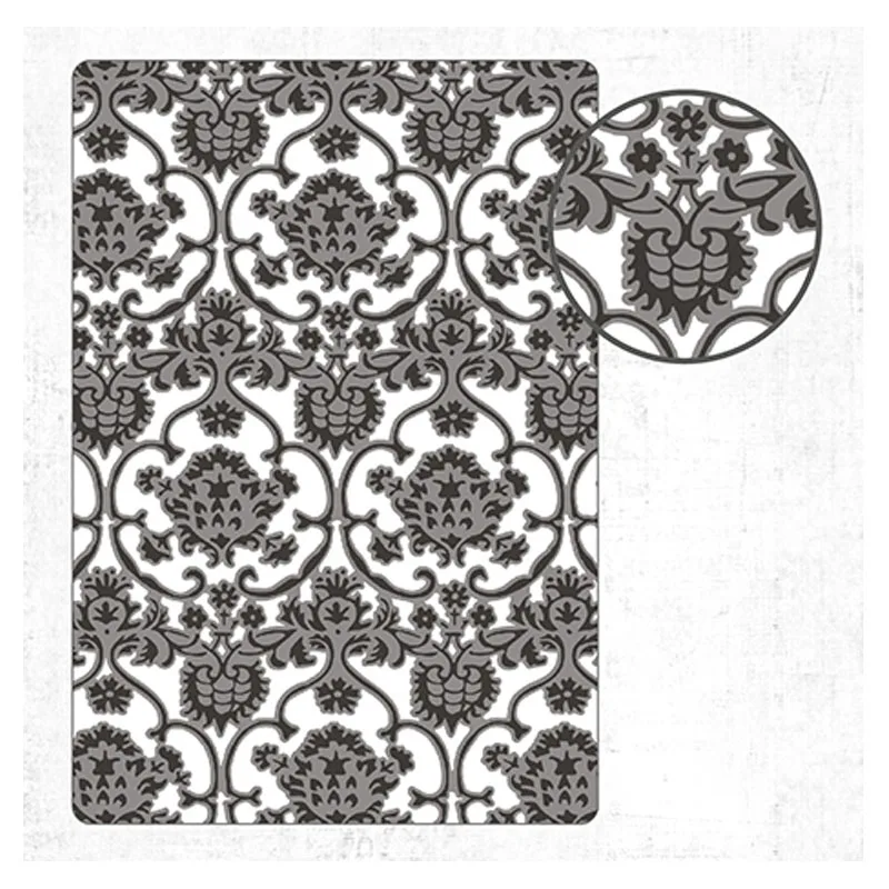 New multi-level texture fade in/out embossed plastic embossed folder for scrapbook DIY photo album card making process