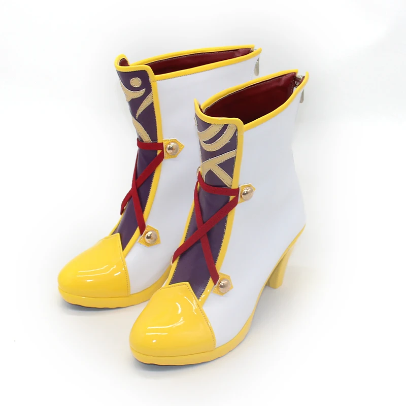 Jogo bonito derby navio de ouro cosplay sapatos botas golshi gōrudo shippu para festa de halloween adultos mulheres homens
