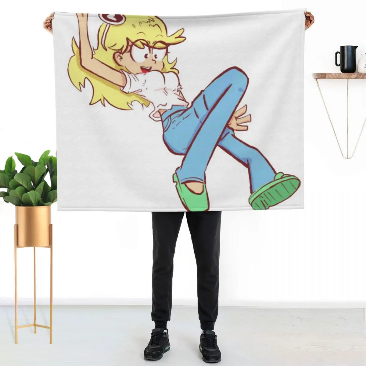 

Leni loud Throw Blanket Versatile Cozy Throw Blanket for All Occasions