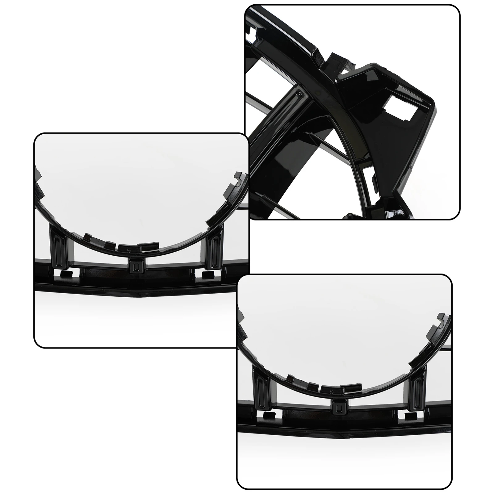 GT-R Style Frontstoßstangengrill, passend für Mercedes Benz W117 CLA250 2013 2014 2015 2016 2017 2018 2019 – Detail 6
