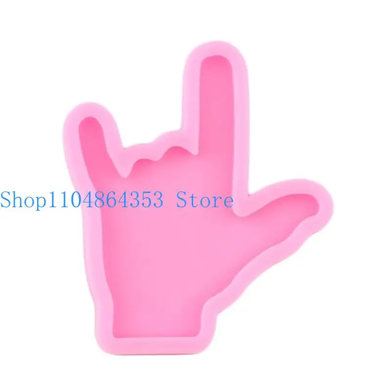 652F DIY Crafts Hanging Pendant Silicone Mould Handmade Creative Keychain Resin M