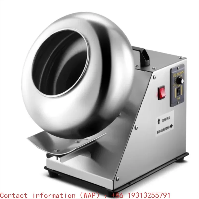 

【Seller's Recommendation】30cm Chocolate Sugar Coasting Machine Roller Commercial Small Candy Coater Machine Chocolate Bean Coati