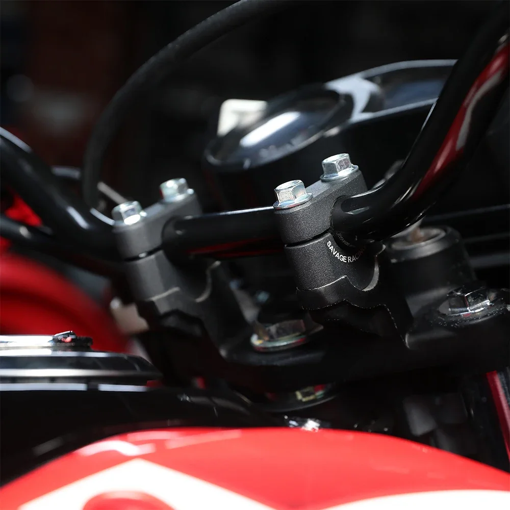 New For HONDA XR 125 150 190 200 230 250 400 600 650 Motorcycle Handlebar Riser Bar Mount Handle Clamp XR150 XR190 XR250 XR650