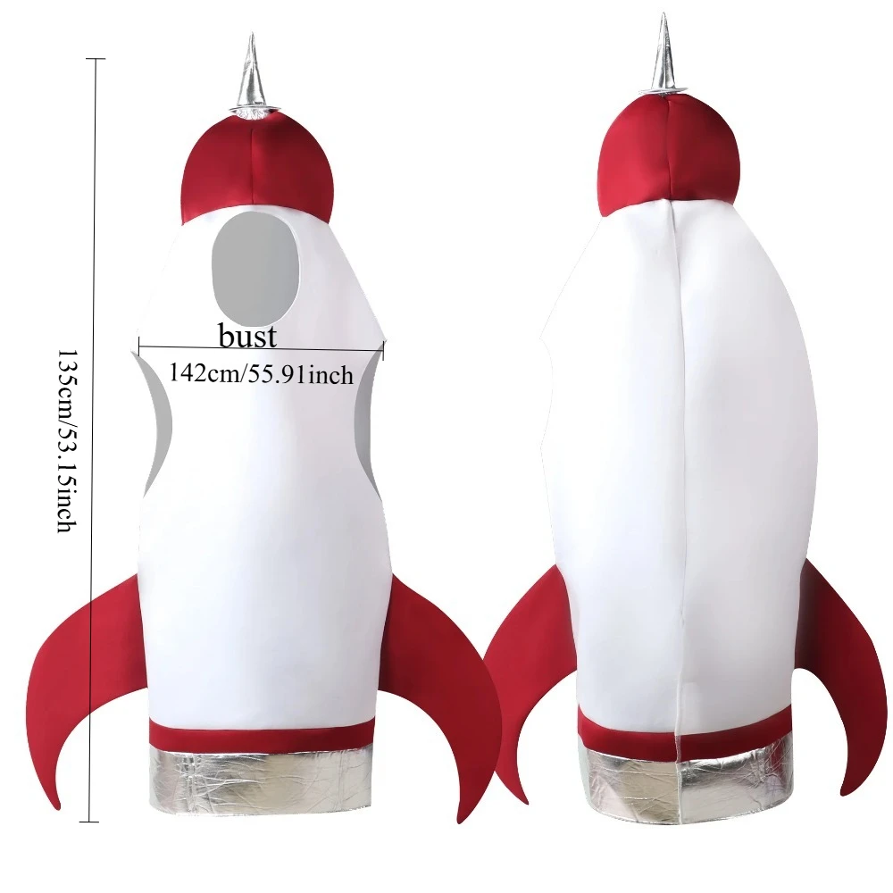 

Space Suit Jumpsuit Costume for Adults Halloween Cosplay Themed Parties