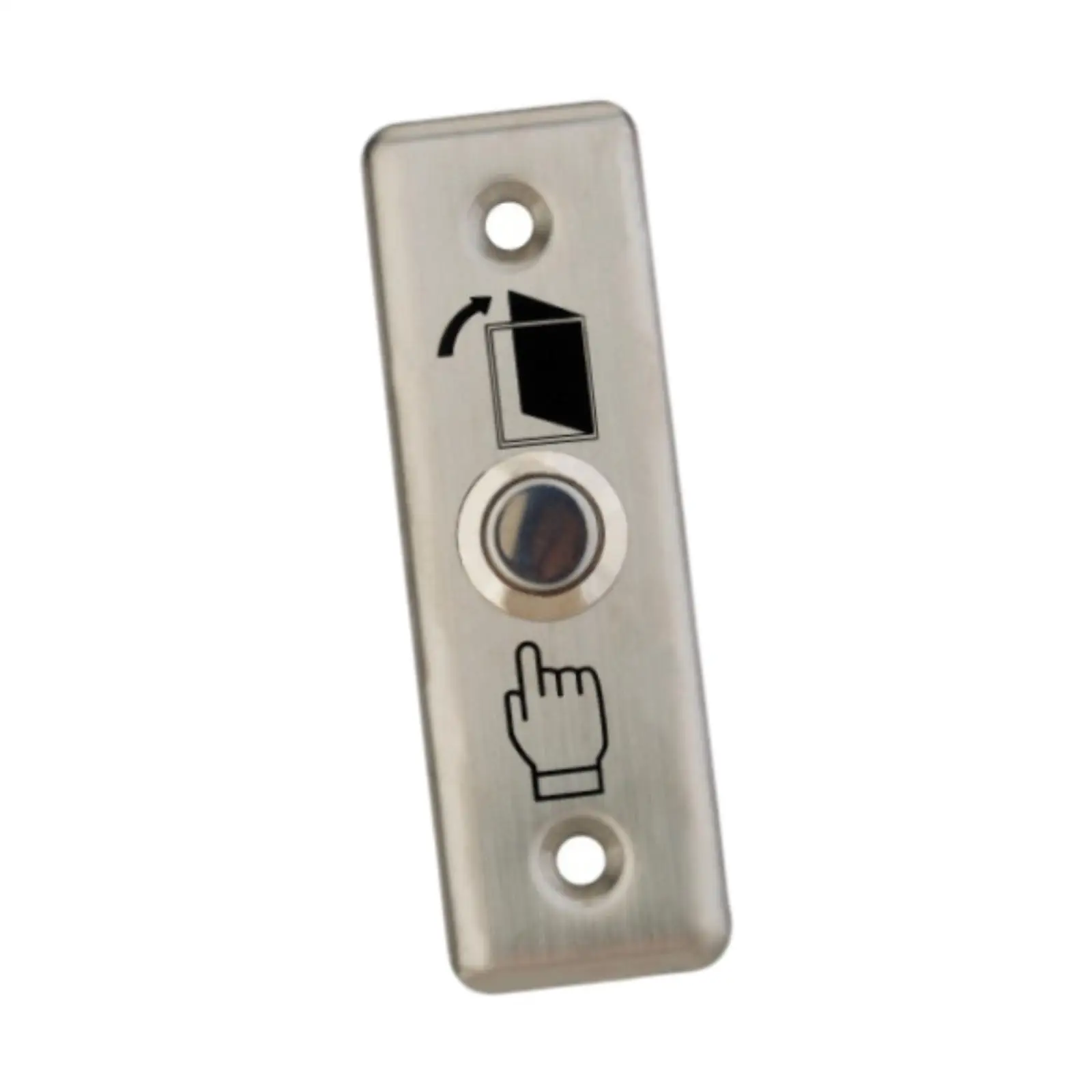 Stainless Steel Exit Button Easy to Install 3.58''x1.14'' Door Release Button