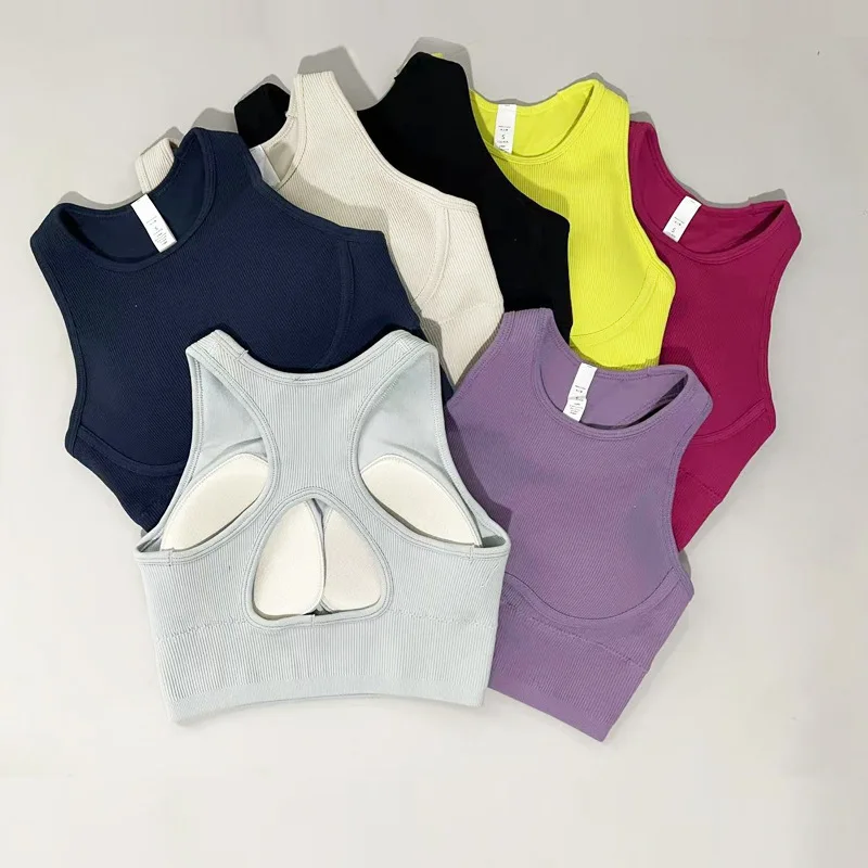 

VEQSKING Women's Shock-absorbing Sports Bra, Anti Sagging I-shaped Beautiful Back Fitness Bra, Gathering Quick Drying Sports Bra