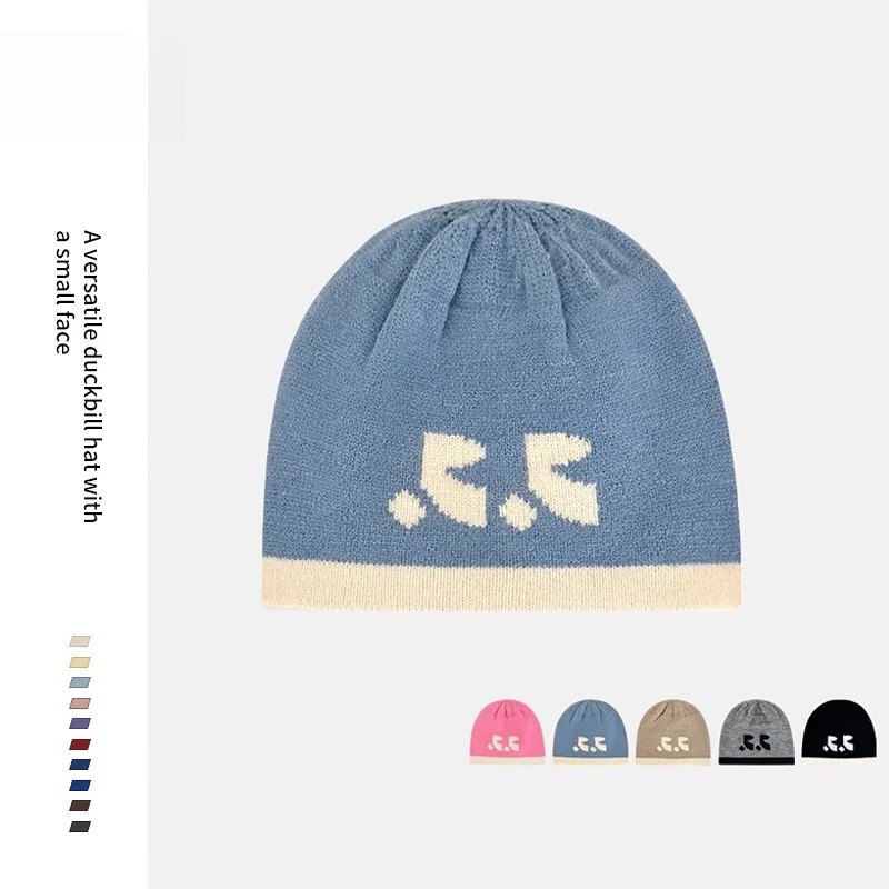 

Versatile Knitted Dump Bucket Hat Beanie Stocking Cap Toque Winter Cold Weather Warm Windproof Bucket Hat Women Fashionable