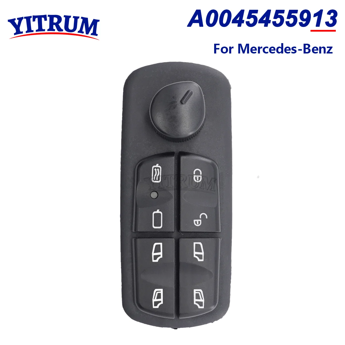 YITRUM A0045455913 For Mercedes-Benz Adigo 1998-2004 Atego Econic 2013/04- Unimog Axor 2001/09- Truck Auto Power Window Switch