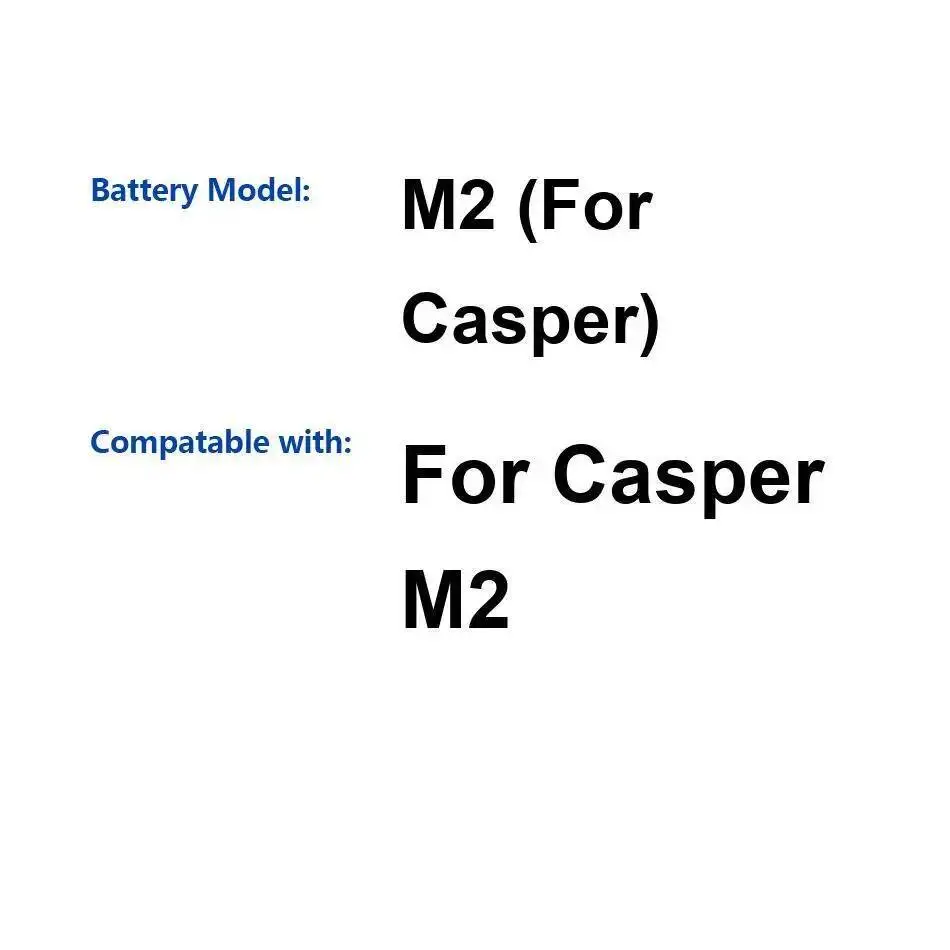 

For Casper M2 Mobile Phone Battery Long-Lasting Performance 2300Mah