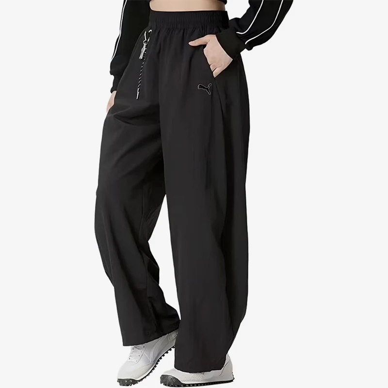Puma genuine Feitian female police officer loose wide leg casual pants new casual pants 637475-01