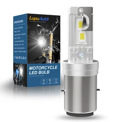 Ba20D H4 LED Motorcycle Headlight Bulbs H4 12V for Car Motorcycle 9003 LED Hi/Lo High Low Beam Headlamp Auto Head Lamp