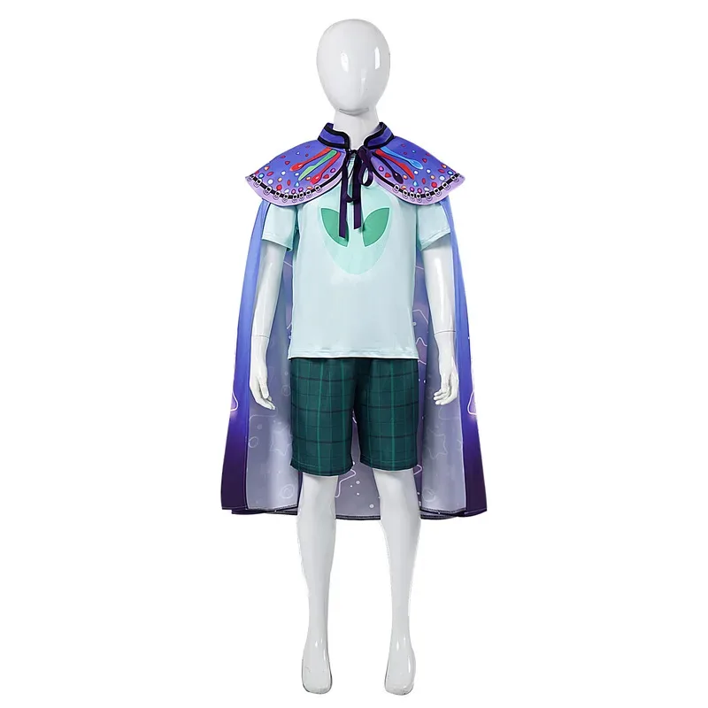 

COSda@2025 Unisex Boy Earth's Ambassador Cosplay for Kids Earth's Special Envoy Costume Child Interstellar Ambassador Full Set C