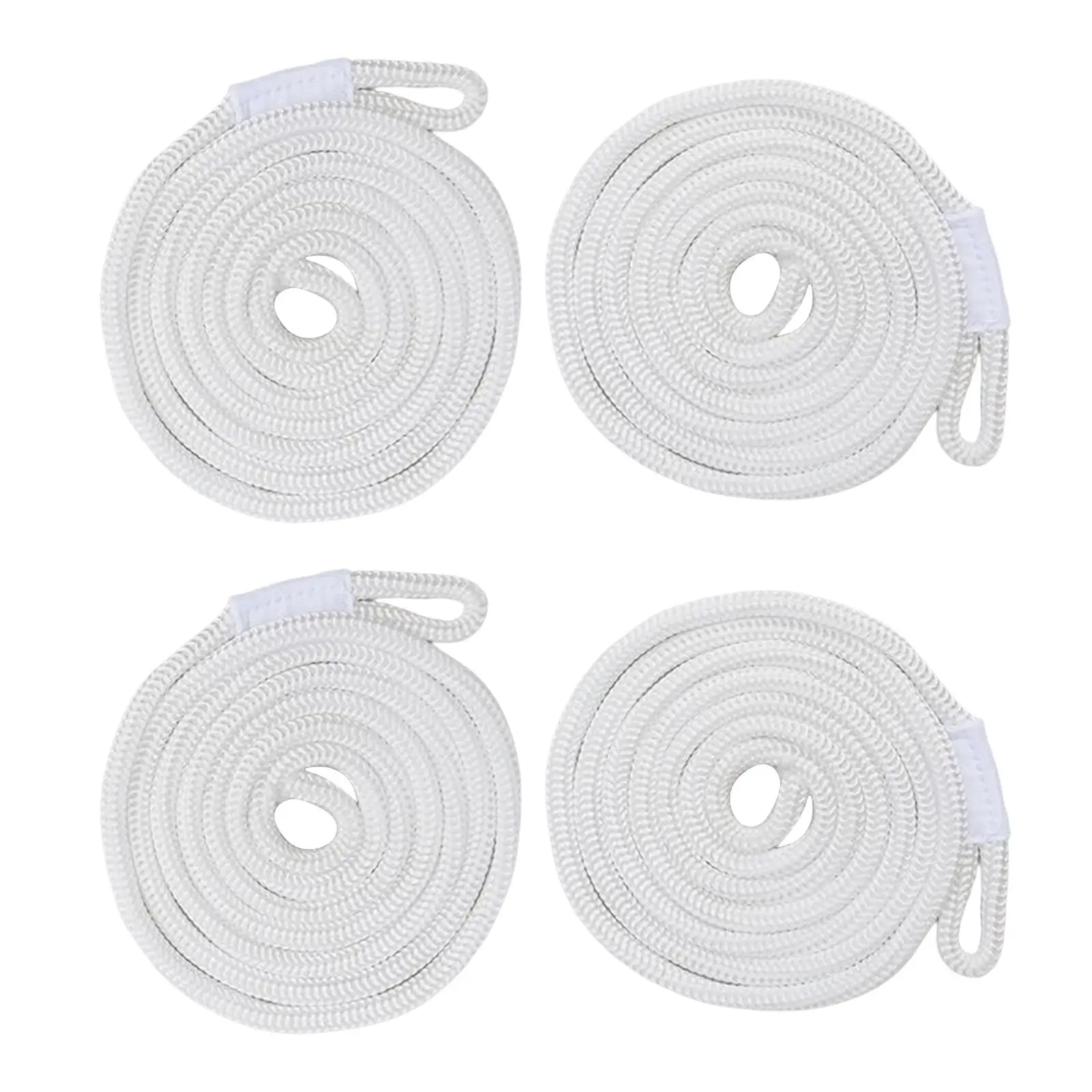 

4x Boat Fender Lines Fender Hangers Boat Accessories for Pontoon Boat Boat Fenders Bumpers Mooring Rope for Yacht Pontoon Boat