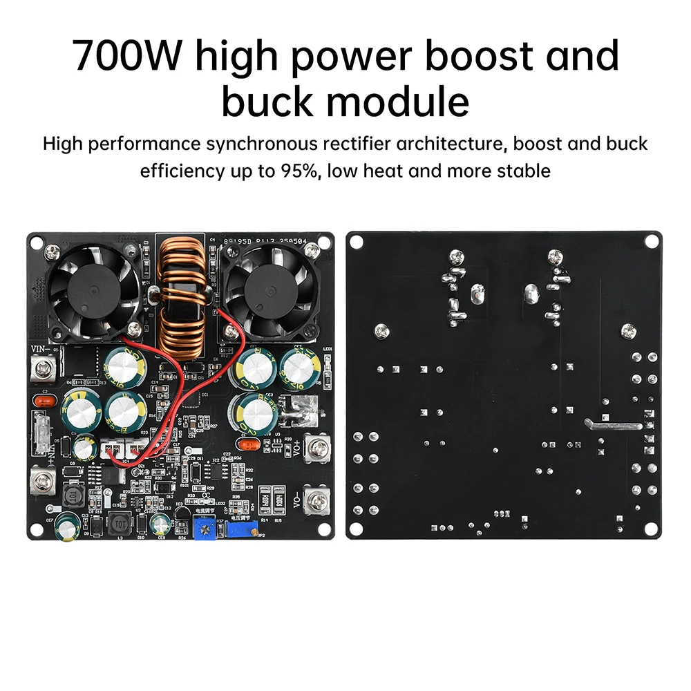 Module convertisseur Buck Boost DC-DC 7-70V à 2-55V 600W/2-80V 700W 20A, régulateur de tension réglable