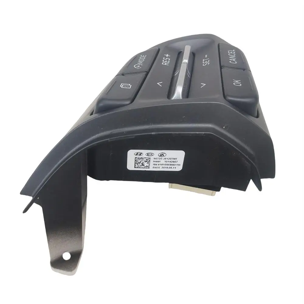 Interruptor de volante para vehículo eléctrico, botón de crucero, Radio control, para Hyundai Kona Veloster Kona, 96720-J3110TSK