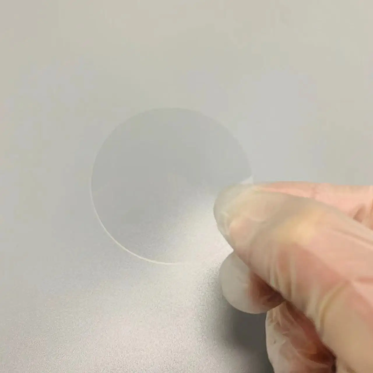 사각 크기 50mm x 50mm 또는 둥근 모양 50mm 명확한 투명한 UV 석영 창 유리판 JGS2
