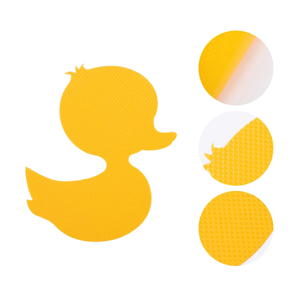 Non Slip Shower Sticker Duck Anti-slip Stickers Decal Adhesive Ducks for Floor Little Yellow Bathtub Decals