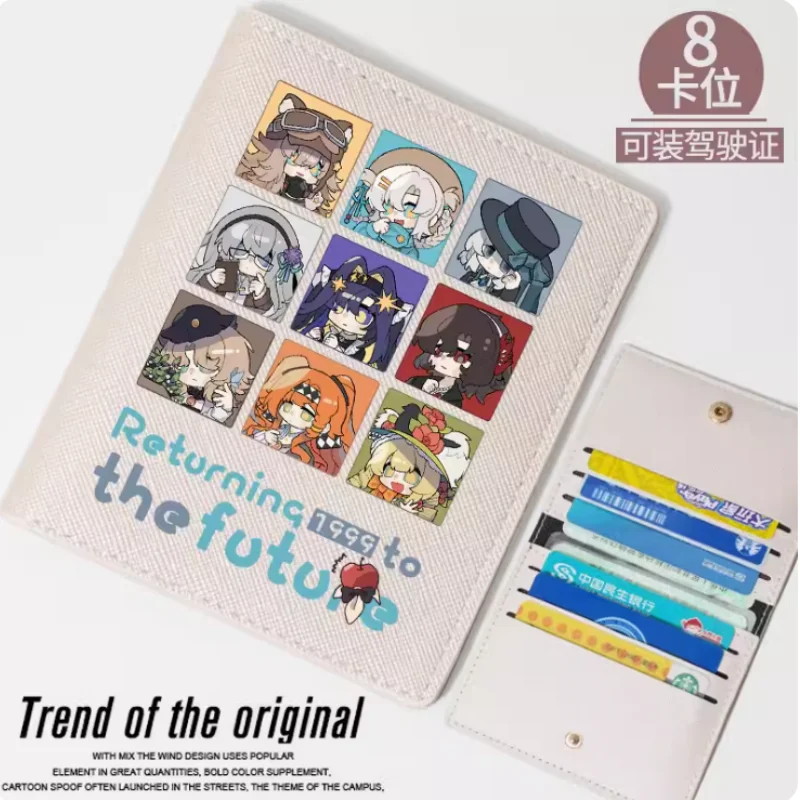 

Anime Reverse:1999 Fashion Wallet PU Purse Card Case Multi Card Hasp Money Bag Cosplay Gift B761