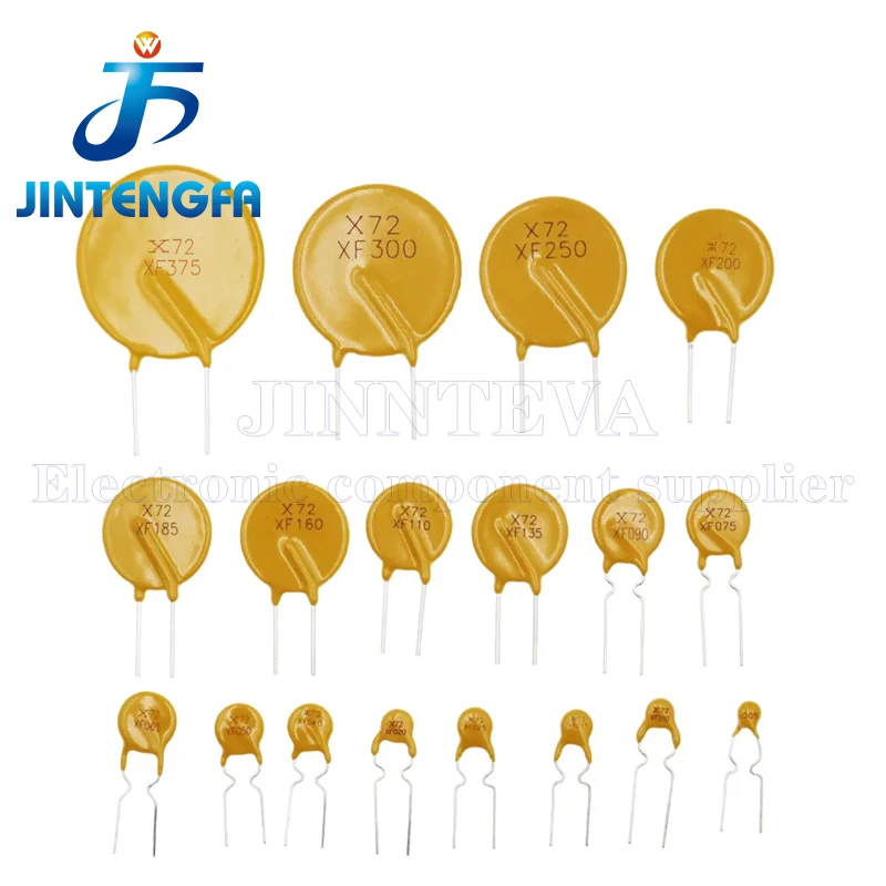 10PCS 250V Resettable Fuse PPTC TRF250 30mA 60mA 80mA 90mA 120mA 180mA 200mA 400mA 500mA 1A 1000mA 0.08A 0.2A 0.3A 0.4A 0.5A PTC
