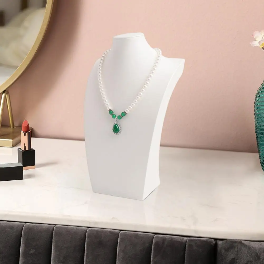 Jewelry Display Mannequin Elegant Jewelry Display Stand for Necklaces Chains Hand Models Showcase Jewelry Collection with Style