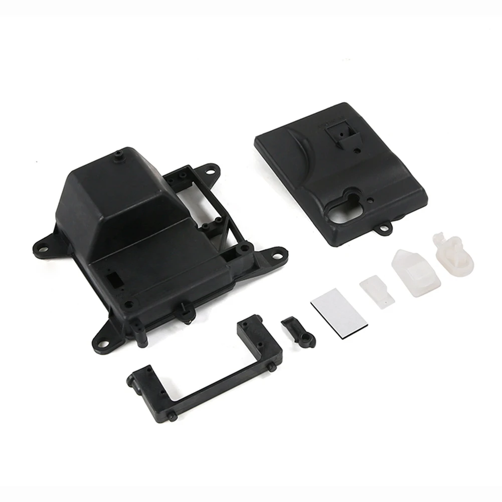 Kit de caixa de bateria de plástico adequado para 1/5 HPI ROFUN BAHA ROVAN KM BAJA 5B 5T 5SC SS Rc Car Parts-Y44A