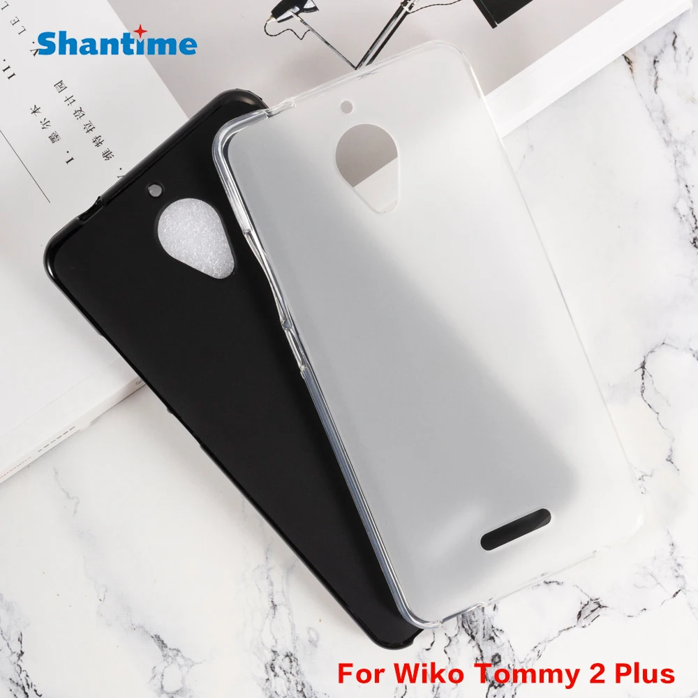 Case for Wiko Tommy 2 Plus TPU Shockproof Rubber Cover Protective Flexible Shell for Wiko Tommy 2 Plus