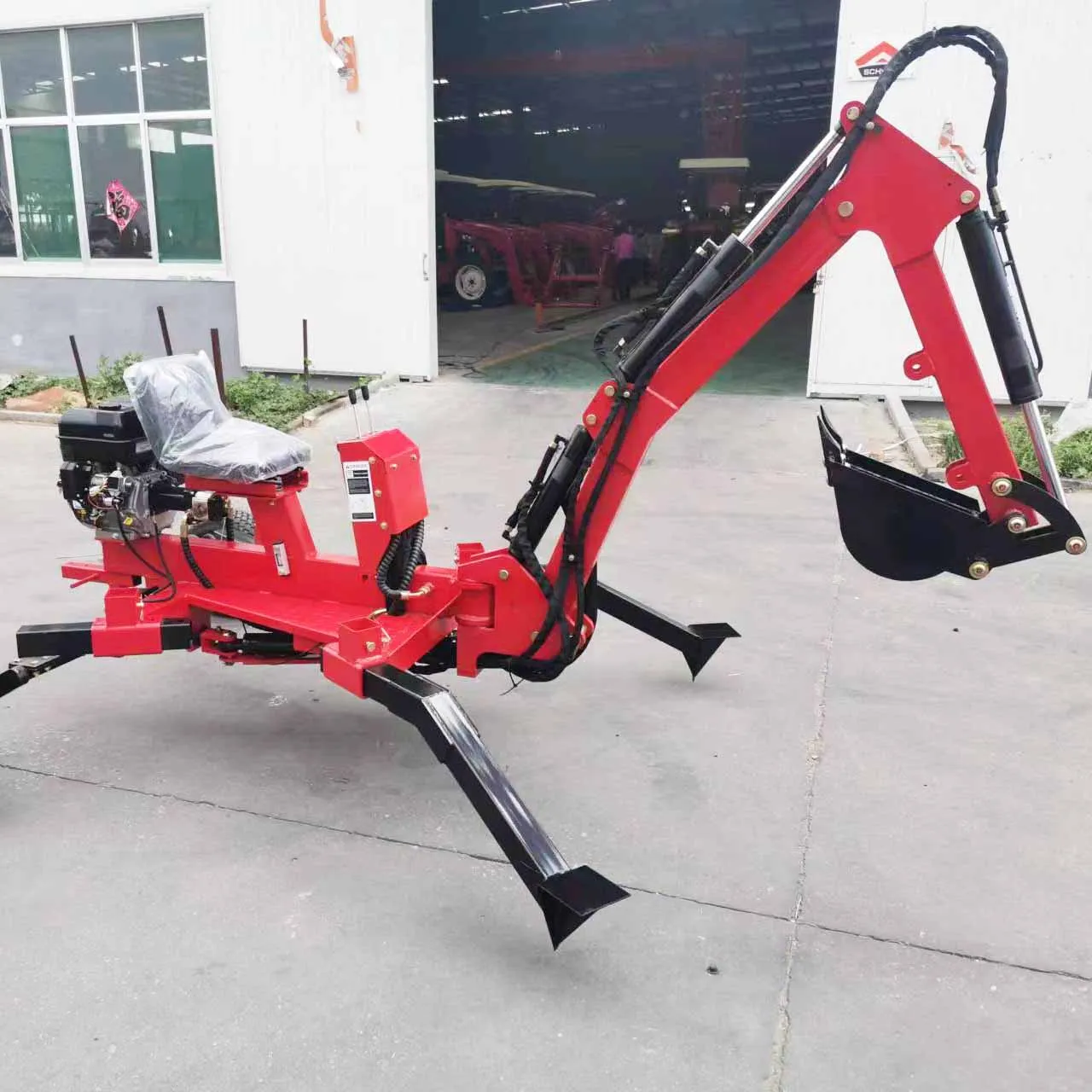 For China best reliable quality towable backhoe