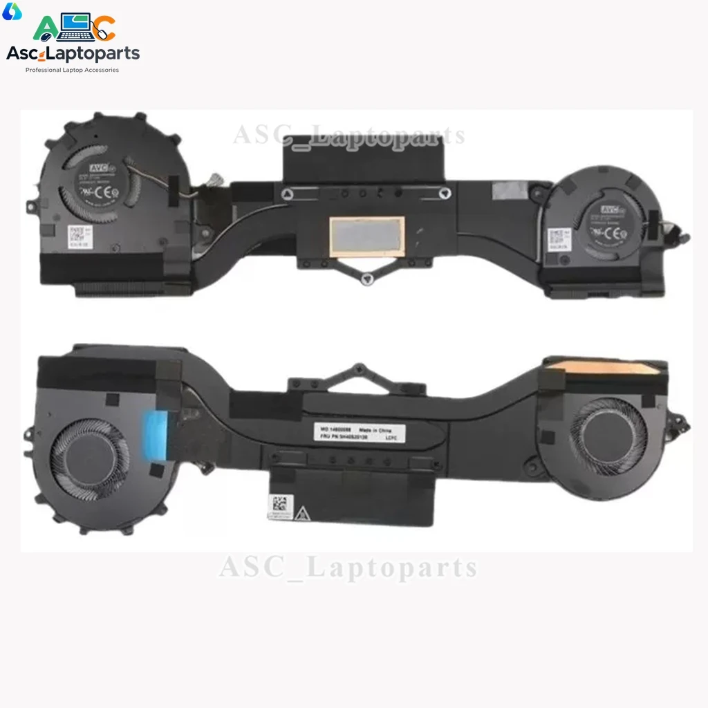 Nouveau ventilateur de refroidissement CPU & GPU ORG et dissipateur thermique pour ordinateur portable Lenovo Yoga 9‑14ITL5 82BG 5H40S20138 5H40S20139 AT1KK001DT0
